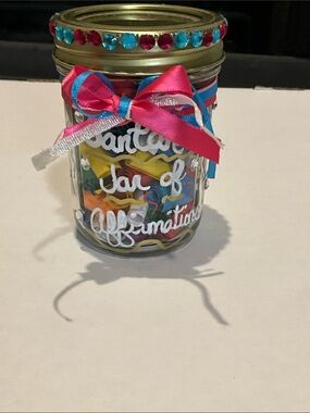 Jar of Affirmations by Santana
